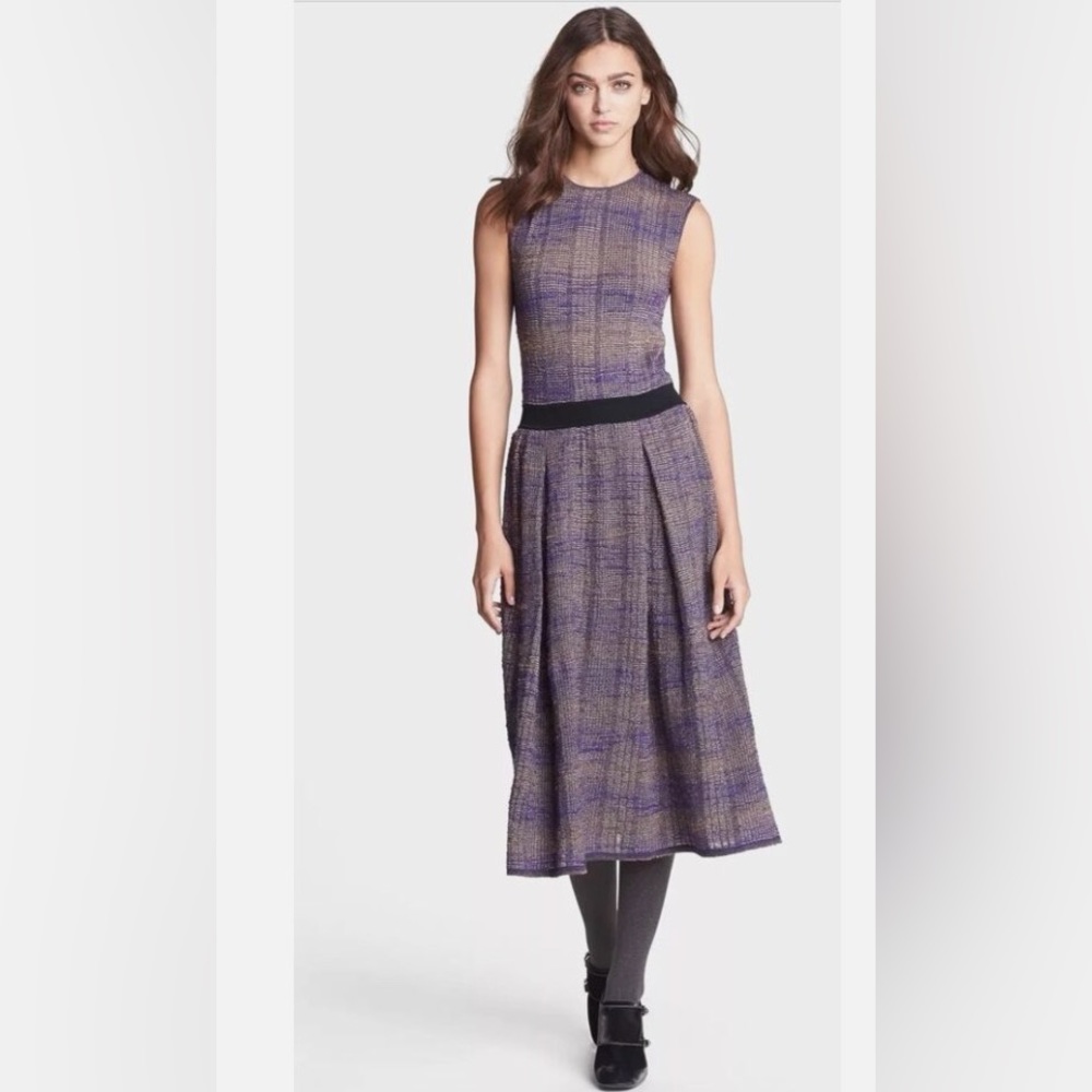 Tory Burch Nadia Sleeveless Knit Midi Dress Size XS